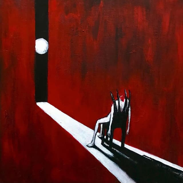 Album cover art for in a fever dream