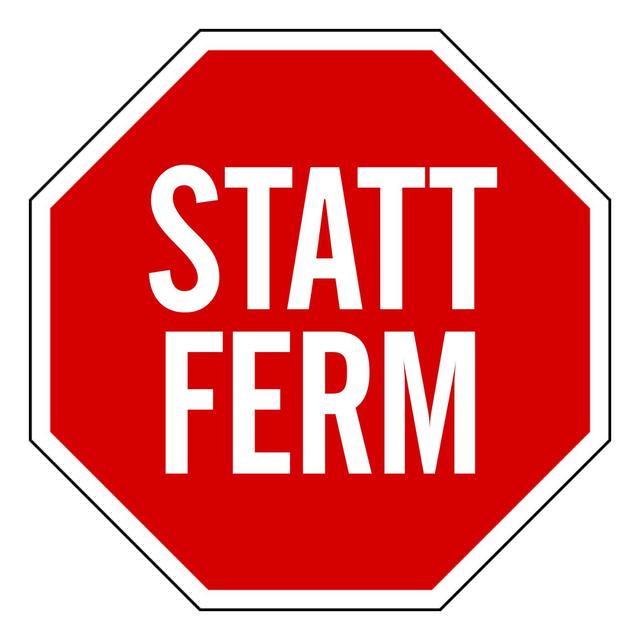 Album cover art for Statt ferm