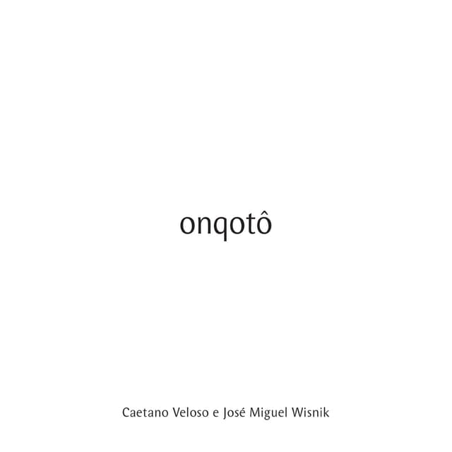 Album cover art for Onqoto