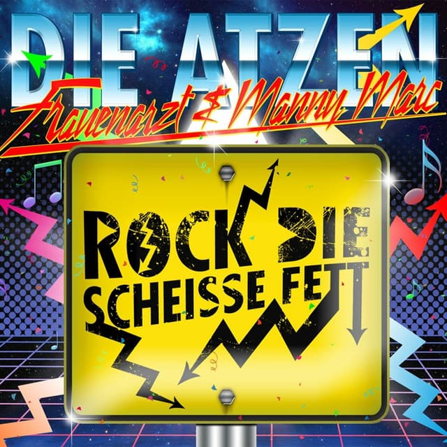 Album cover art for Rock die Scheisse fett