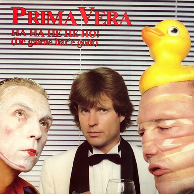 Album cover art for Ha ha he he ho! (De gærne har'e godt)