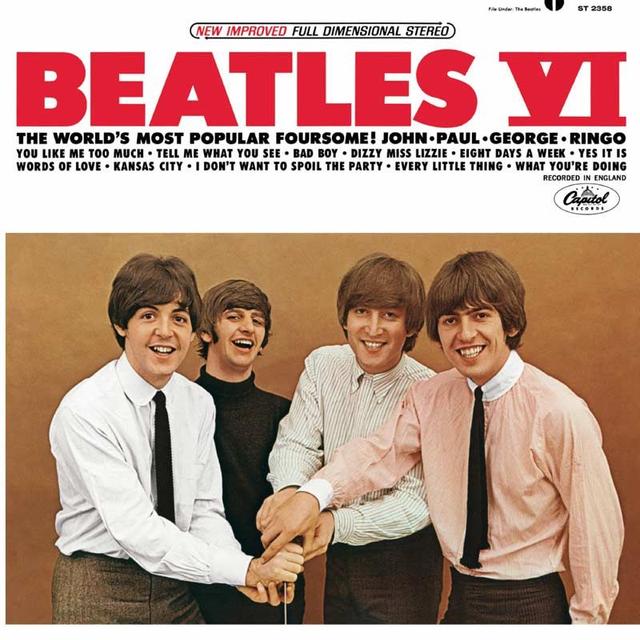 Album cover art for Beatles VI