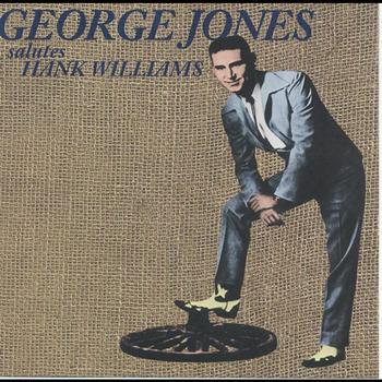 Album cover art for George Jones Salutes Hank Williams