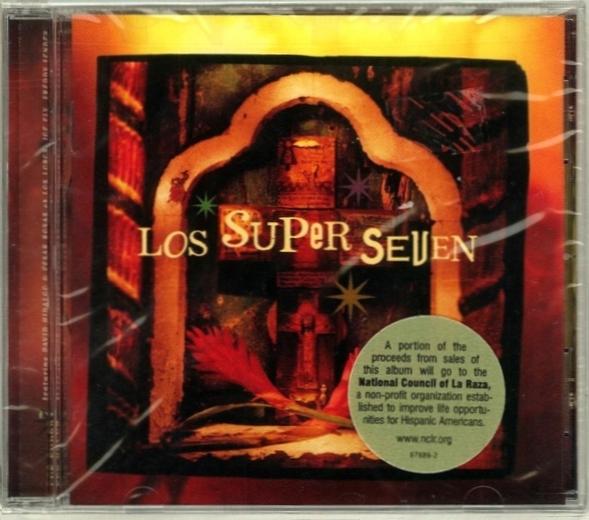 Album cover art for Los Super Seven