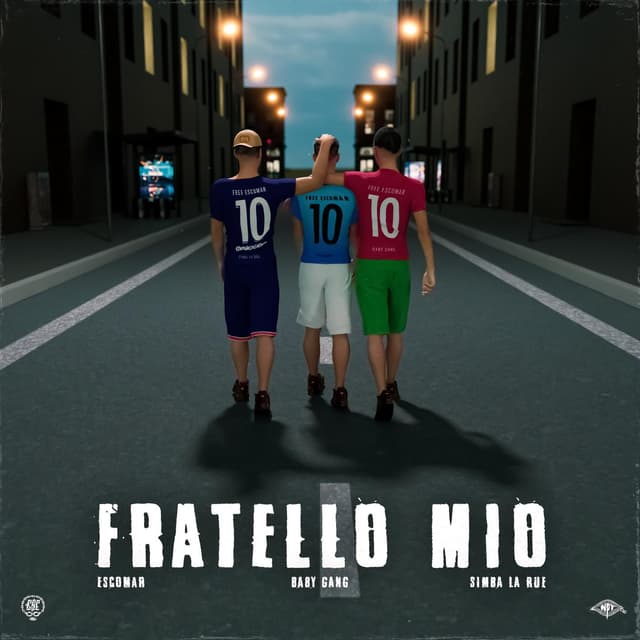 Album cover art for Fratello mio (feat. Baby Gang & Simba La Rue)