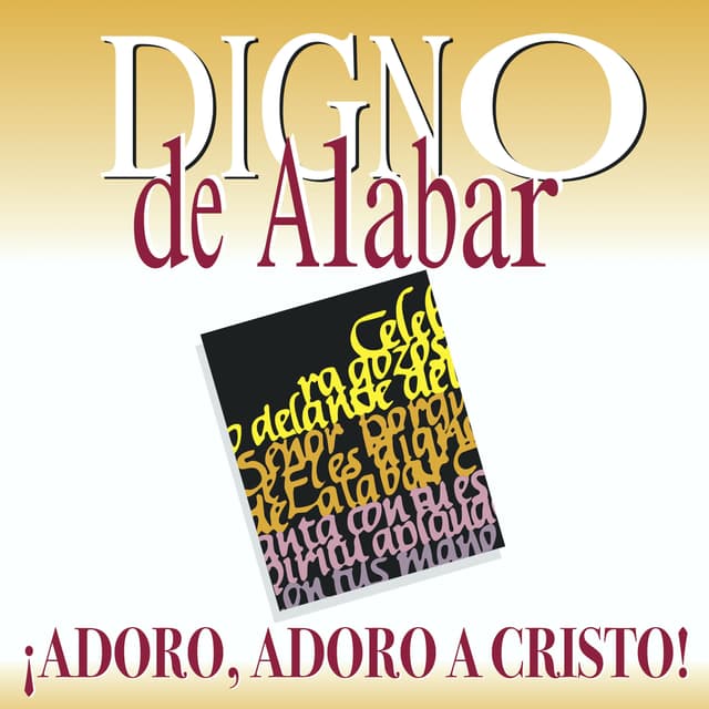 Album cover art for Digno De Alabar