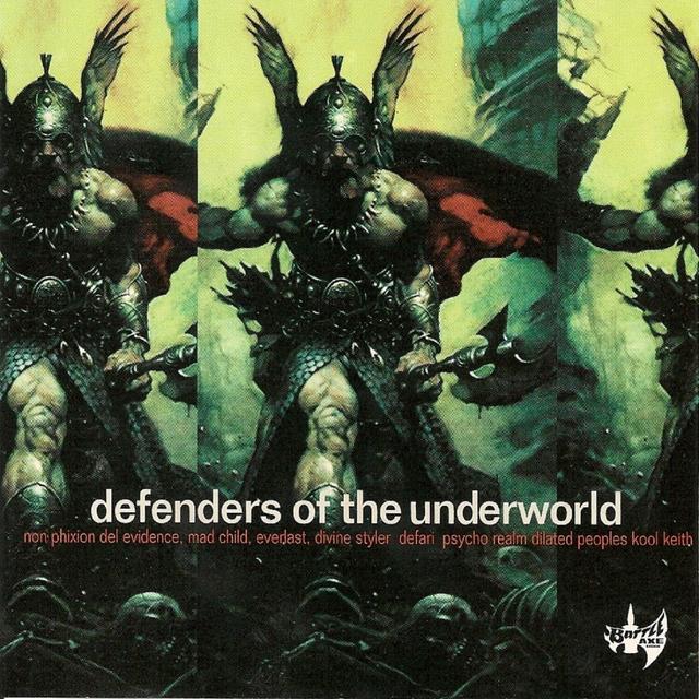 Album cover art for Defenders Of The Underworld