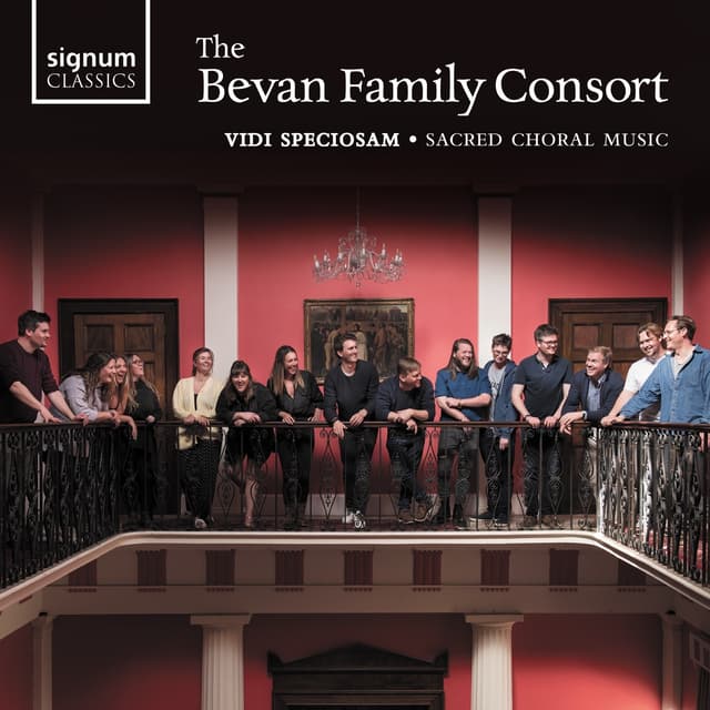 Album cover art for Vidi Speciosam: Sacred Choral Music