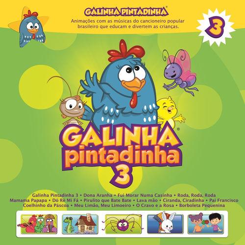 Album cover art for Galinha Pintadinha, Vol. 3