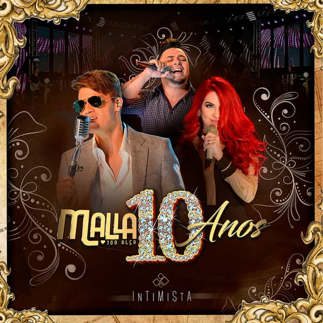 Album cover art for Malla 10 Anos: Intimista