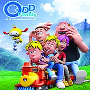 Album cover art for Odd Family - Kbs 3d Comic Sitcom