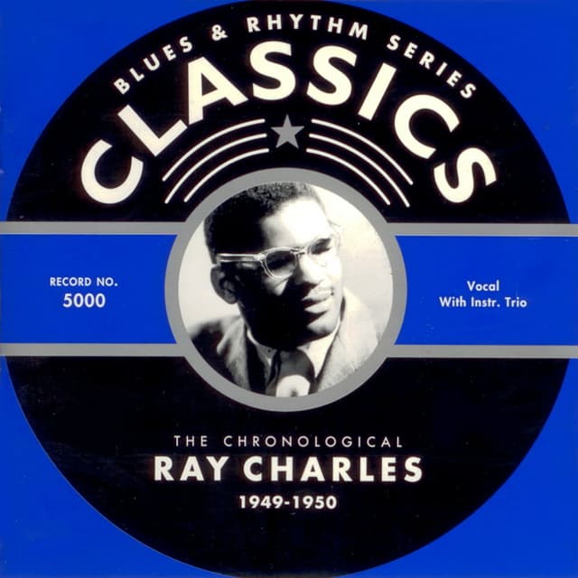 Album cover art for The Chronological Ray Charles 1949-1950