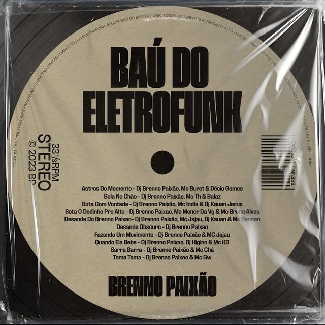 Album cover art for Bau do Eletrofunk
