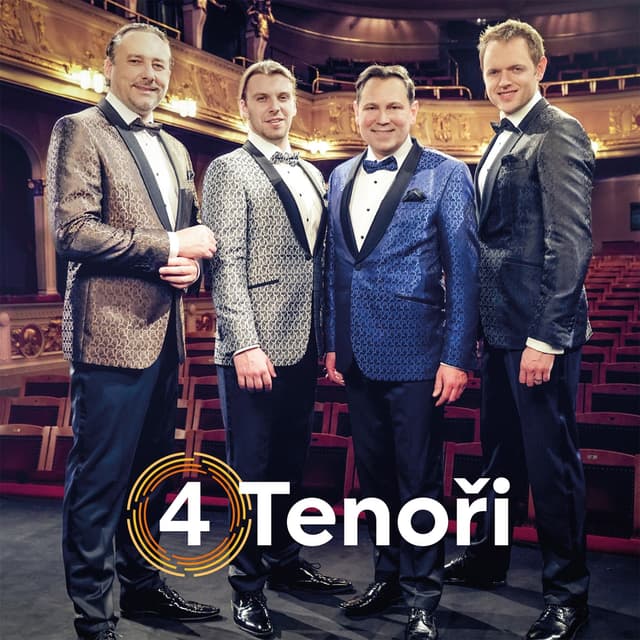 Album cover art for 4 Tenoři