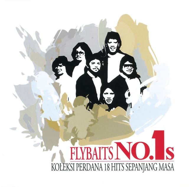 Album cover art for Koleksi Perdana 18 Hits Sepanjang Masa Flybaits No.1s