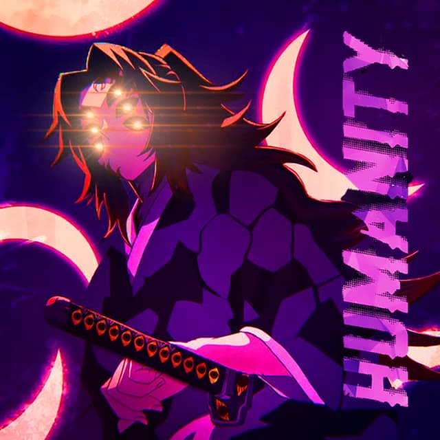 Album cover art for Humanity (Kokushibo Demon Slayer Phonk)