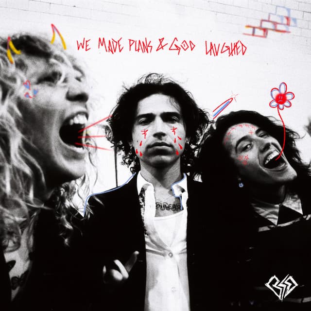 Album cover art for WE MADE PLANS & GOD LAUGHED
