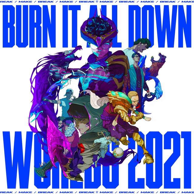 Album cover art for Burn It All Down