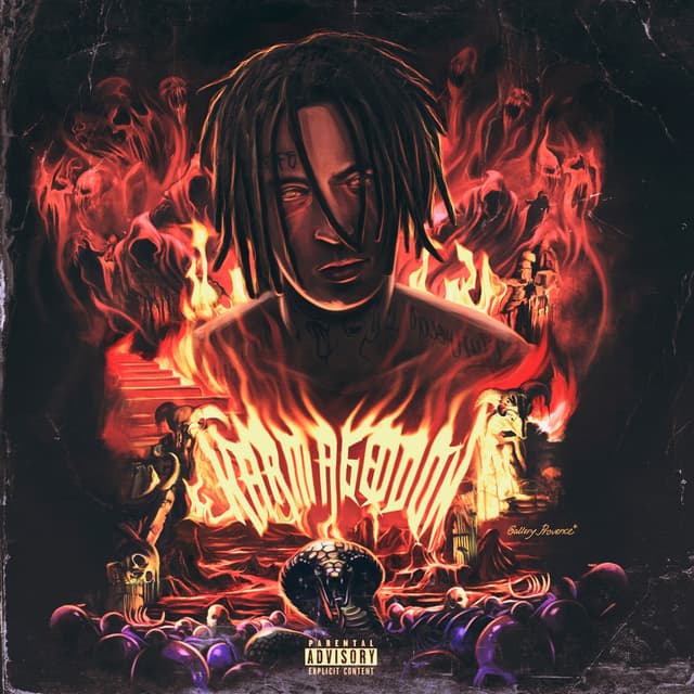Album cover art for Karmageddon