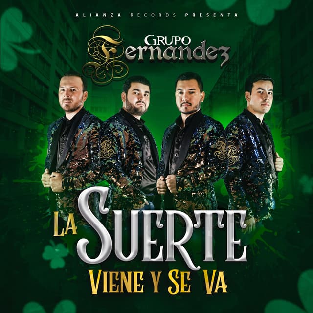 Album cover art for La suerte viene y se va