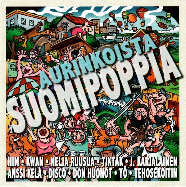 Album cover art for Aurinko laski