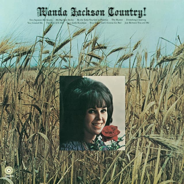 Album cover art for Wanda Jackson Country!