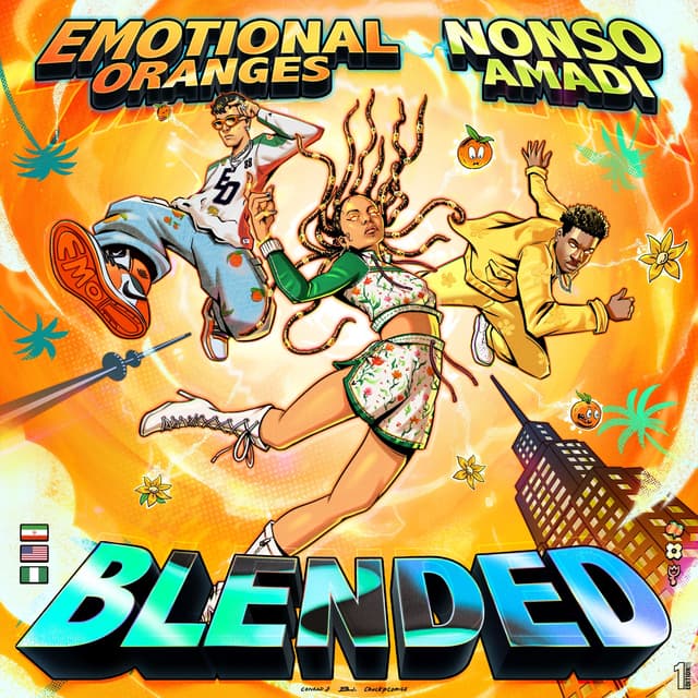 Album cover art for Blended