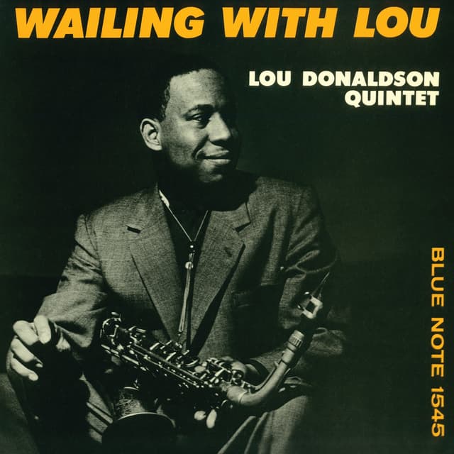 Album cover art for Wailing with Lou