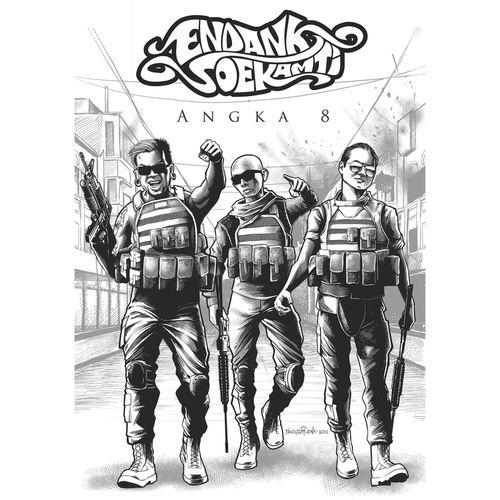 Album cover art for Angka 8