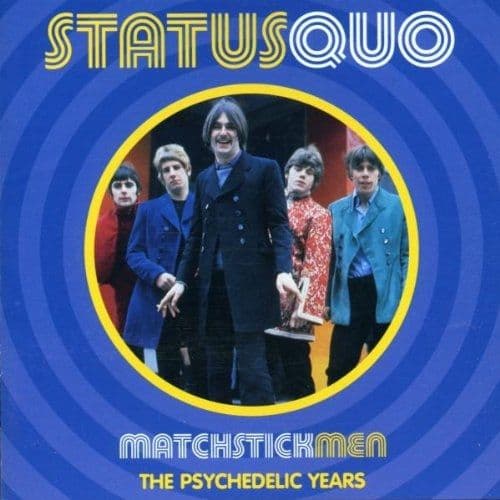 Album cover art for Matchstick Men: The Psychedelic Years