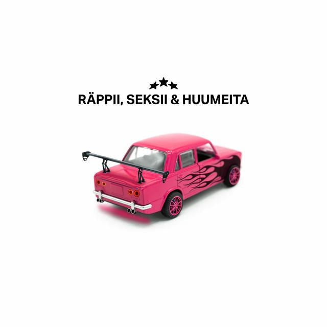 Album cover art for Räppii, Seksii & Huumeita