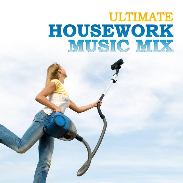 Album cover art for Ultimate Housework Music Mix