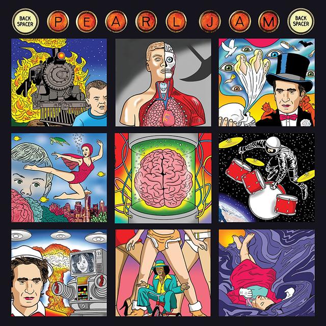 Album cover art for Backspacer