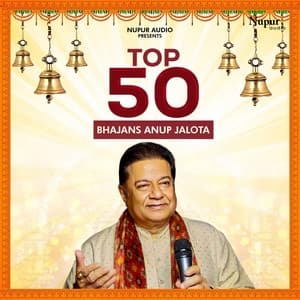 Album cover art for Top 50 Bhajans Anup Jalota