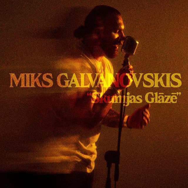Album cover art for Skumjas Glāzē