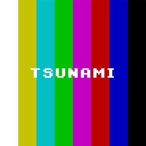 Album cover art for Tsunami