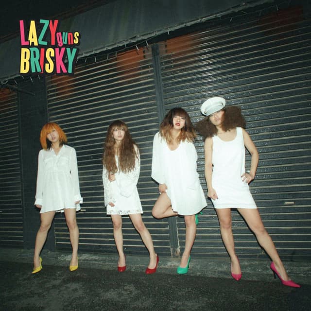 Album cover art for LAZYgunsBRISKY