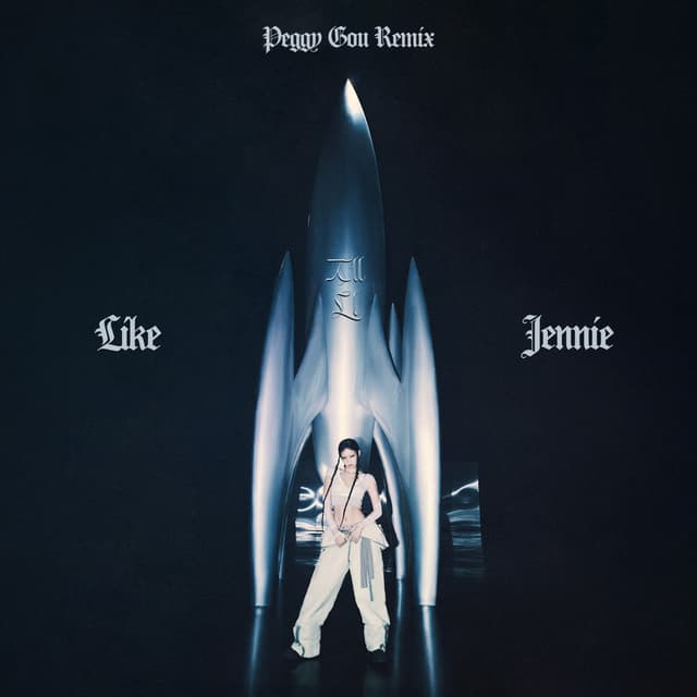 Album cover art for like JENNIE (Peggy Gou remix)