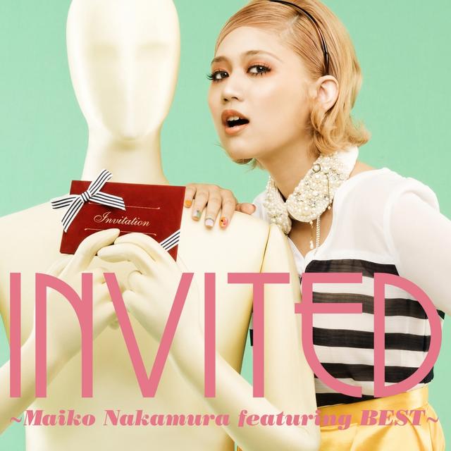 Album cover art for INVITED 〜Maiko Nakamura featuring BEST〜