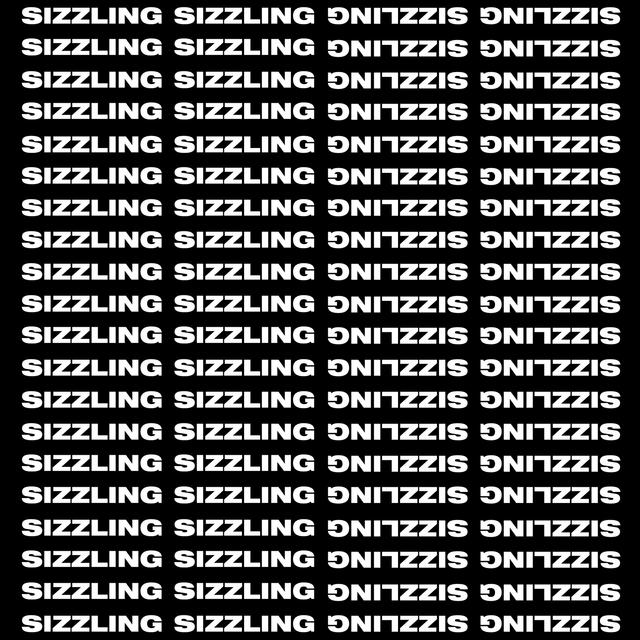 Album cover art for Sizzling