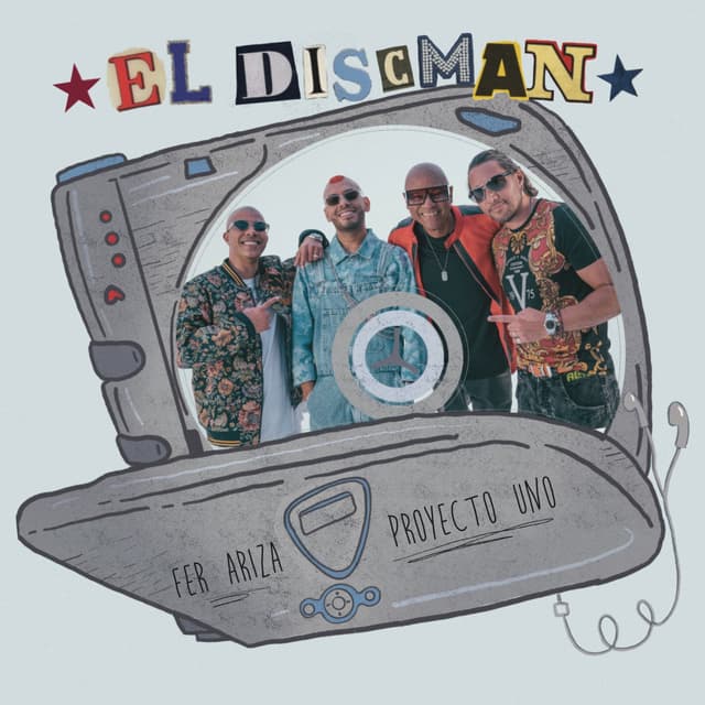 Album cover art for EL DISCMAN
