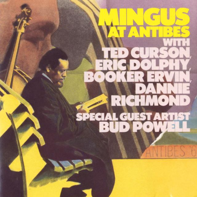 Album cover art for Mingus At Antibes