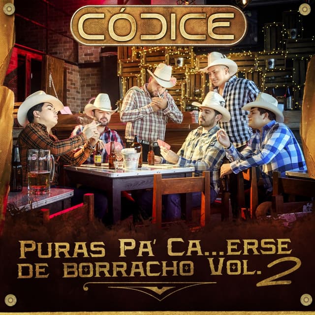 Album cover art for Puras Pa´ Ca...Erse De Borracho, Vol. 2