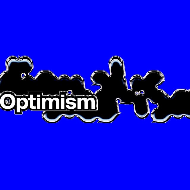 Album cover art for Optimism
