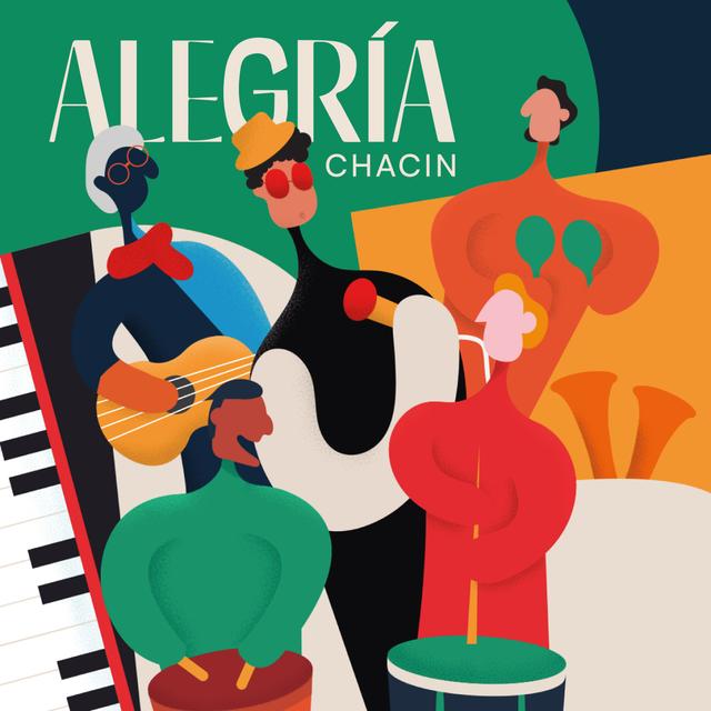 Album cover art for Alegría