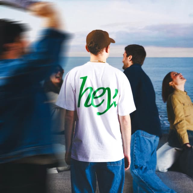 Album cover art for Hey