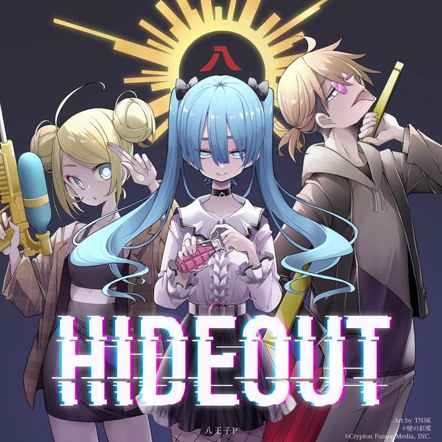 Album cover art for HIDEOUT