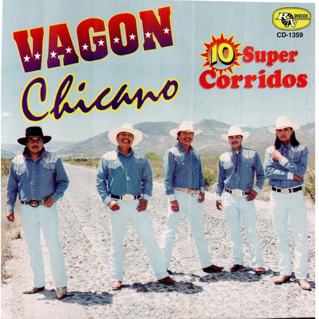 Album cover art for 10 Super Corridos