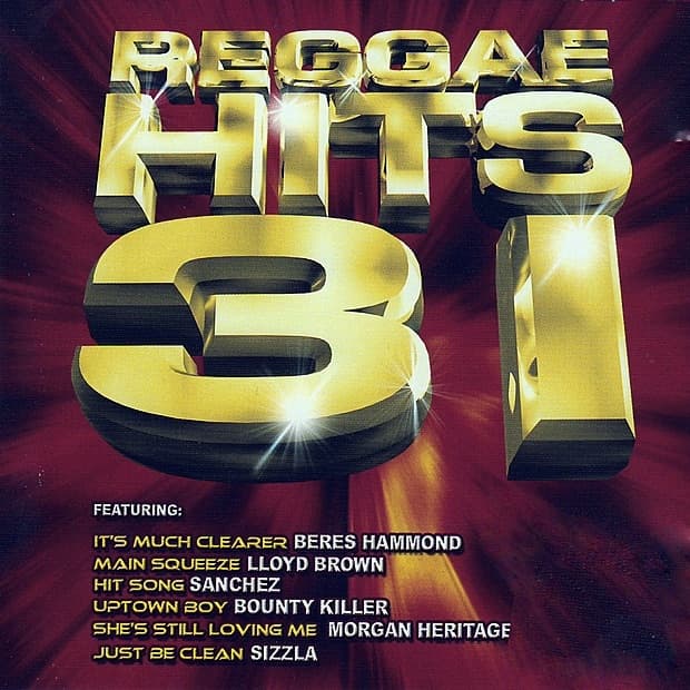 Album cover art for Reggae Hits 31