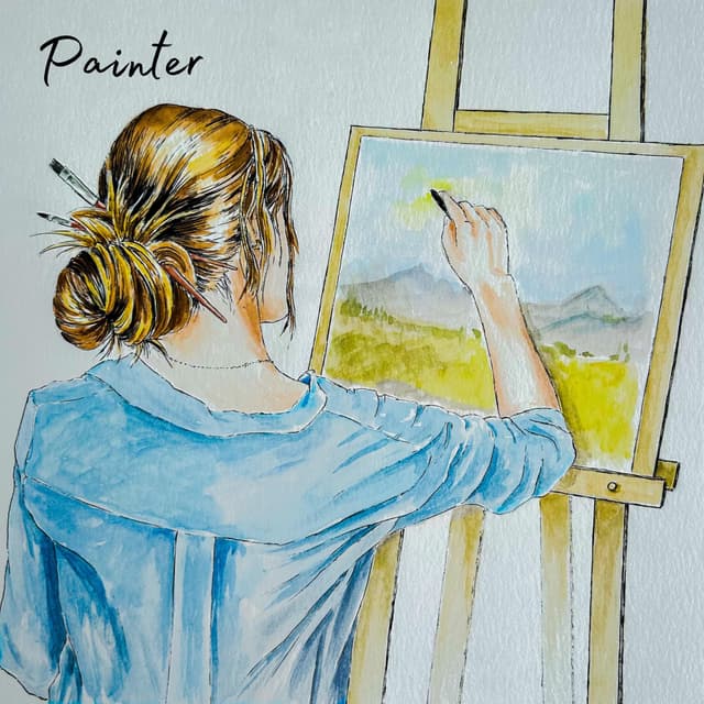 Album cover art for Painter
